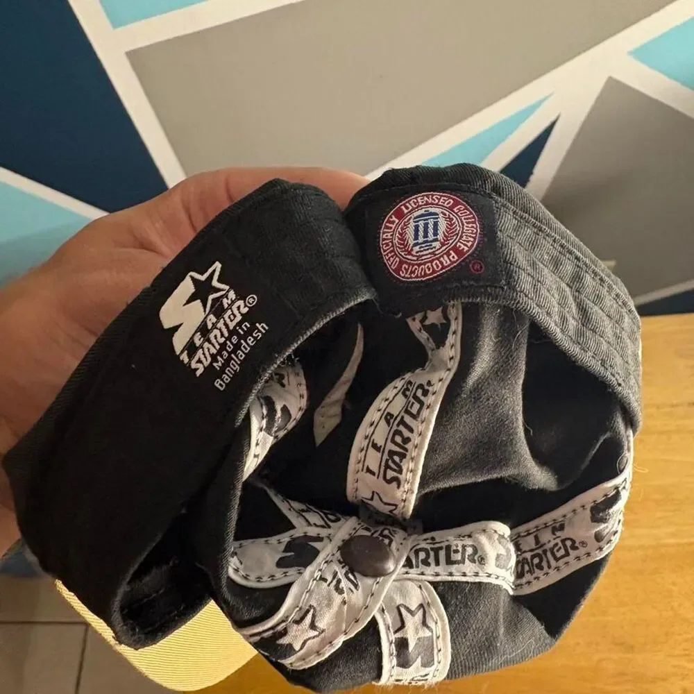 Starter purdue  Men's Black and Navy Hat